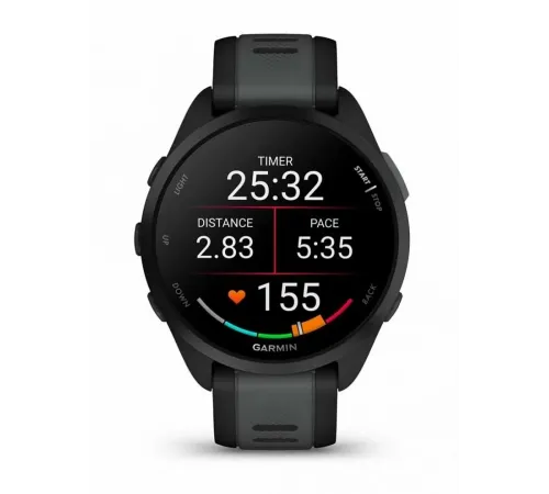 Умные часы Garmin Forerunner 165, черный — купить в Москве