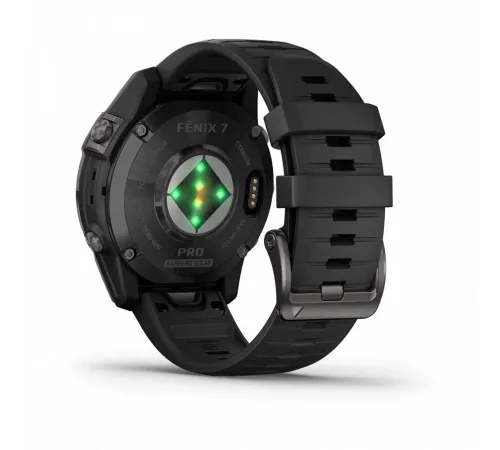 Смарт-часы Garmin Fenix 7 Pro Sapphire Solar, 51 мм, Bluetooth, Black Band, черный — купить в Москве