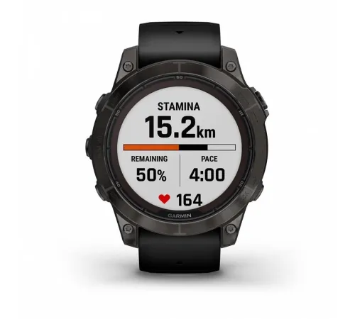 Смарт-часы Garmin Fenix 7 Pro Sapphire Solar, 51 мм, Bluetooth, Black Band, черный — купить в Москве