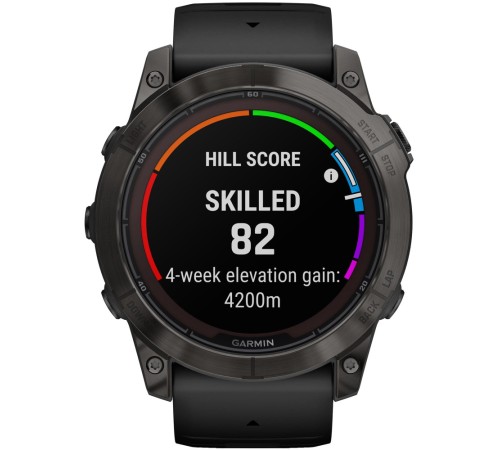 Смарт-часы Garmin Fenix 7X Pro Sapphire Solar, 51 мм, Bluetooth, Gray, Серый силикон — купить в Москве