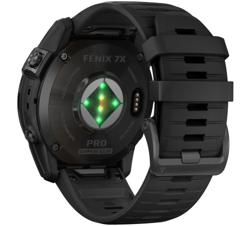 Смарт-часы Garmin Fenix 7X Pro Sapphire Solar, 51 мм, Bluetooth, Gray, Серый силикон — купить в Москве