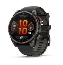 Смарт-часы Garmin Fenix 8 Pro, 47 мм, LTE, Carbon Gray, Темно-серый титан