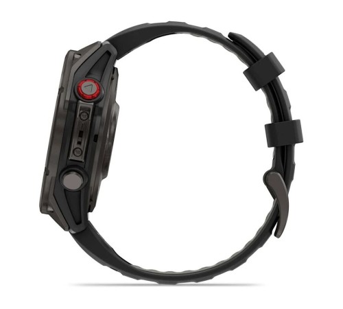 Смарт-часы Garmin Fenix 8 Pro, 47 мм, LTE, Carbon Gray, Темно-серый титан — купить в Москве