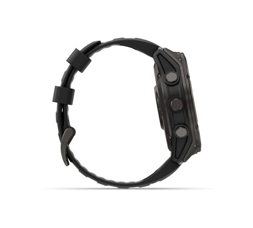 Смарт-часы Garmin Fenix 8 Pro, 51 мм, LTE, Carbon Gray, Темно-серый титан — купить в Москве