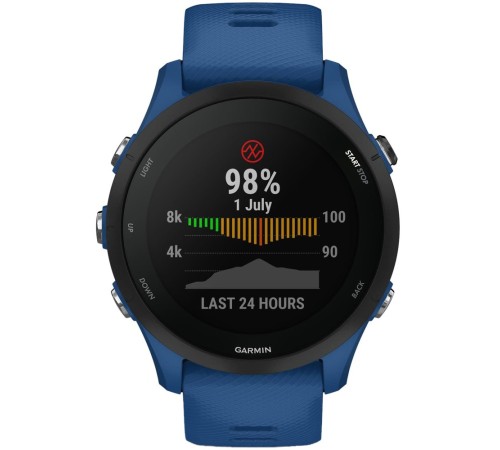 Умные часы Garmin Forerunner 255, Tidal Blue, синий — купить в Москве