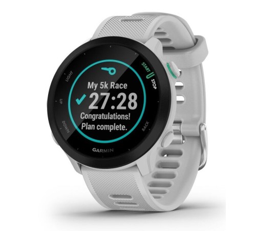 Умные часы Garmin Forerunner 55, белый — купить в Москве