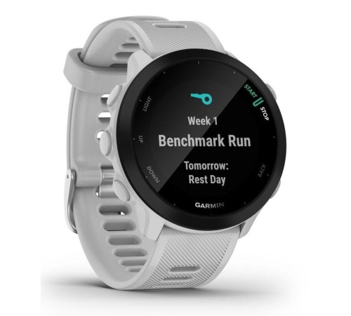 Умные часы Garmin Forerunner 55, белый — купить в Москве
