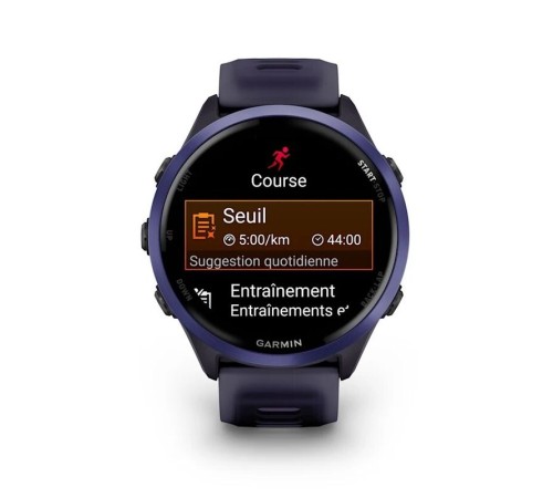 Смарт-часы Garmin Forerunner 570, 47 мм, Bluetooth, Indigo with Translucent Imperial Purple, Фиолетовый — купить в Москве