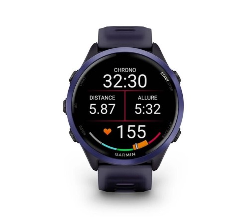 Смарт-часы Garmin Forerunner 570, 47 мм, Bluetooth, Indigo with Translucent Imperial Purple, Фиолетовый — купить в Москве