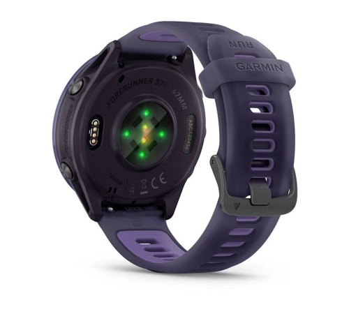 Смарт-часы Garmin Forerunner 570, 47 мм, Bluetooth, Indigo with Translucent Imperial Purple, Фиолетовый — купить в Москве