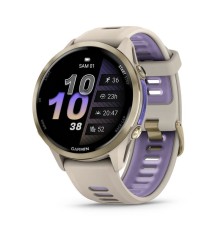 Смарт-часы Garmin Forerunner 970, 47 мм, Bluetooth, Soft Gold Violet, золотисто-фиолетовый