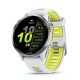 Смарт-часы Garmin Forerunner 970, 47 мм, Bluetooth, Titanium Whitestone/Yellow, титановый белый с желтым — купить в Москве