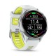 Смарт-часы Garmin Forerunner 970, 47 мм, Bluetooth, Titanium Whitestone/Yellow, титановый белый с желтым — купить в Москве