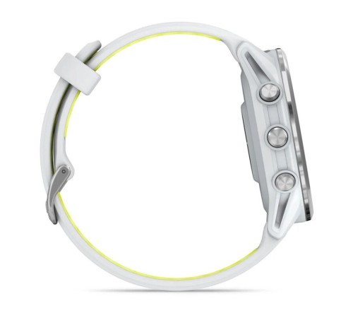Смарт-часы Garmin Forerunner 970, 47 мм, Bluetooth, Titanium Whitestone/Yellow, титановый белый с желтым — купить в Москве