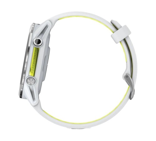 Смарт-часы Garmin Forerunner 970, 47 мм, Bluetooth, Titanium Whitestone/Yellow, титановый белый с желтым — купить в Москве