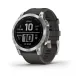 Смарт-часы Garmin Fenix 7, 47 мм, Bluetooth, Silver With Graphite Band, Серебристый с графитовым браслетом — купить в Москве