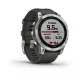 Смарт-часы Garmin Fenix 7, 47 мм, Bluetooth, Silver With Graphite Band, Серебристый с графитовым браслетом — купить в Москве