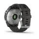 Смарт-часы Garmin Fenix 7, 47 мм, Bluetooth, Silver With Graphite Band, Серебристый с графитовым браслетом — купить в Москве