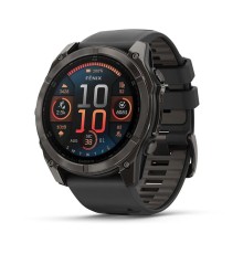 Смарт-часы Garmin Fenix 8, 51 мм, Bluetooth, Amoled Sapphire Titanium Carbon Gray, титановый угольно-серый
