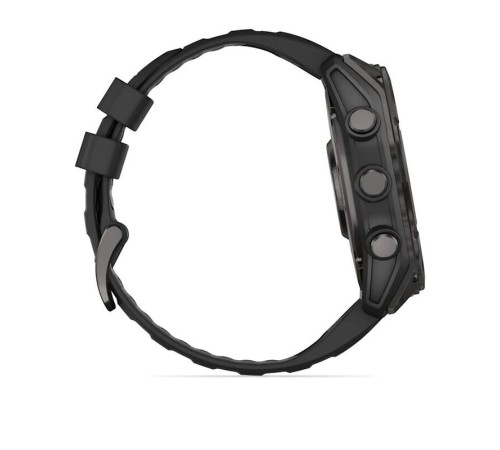 Смарт-часы Garmin Fenix 8, 51 мм, Bluetooth, Amoled Sapphire Titanium Carbon Gray, титановый угольно-серый — купить в Москве