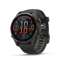 Смарт-часы Garmin Fenix 8, 43 мм, Bluetooth, Amoled Sapphire Titanium Carbon Gray, титановый угольно-серый