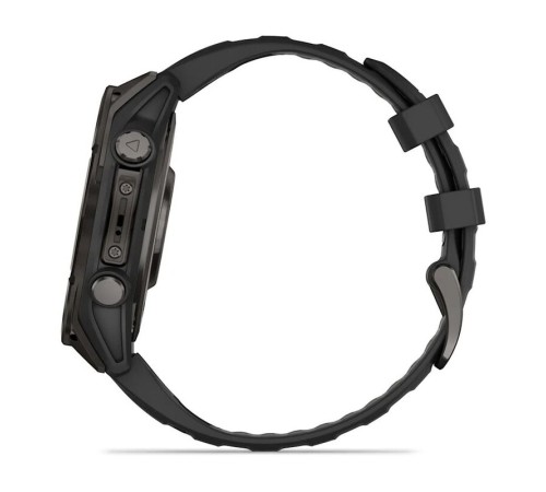 Смарт-часы Garmin Fenix 8, 47 мм, Bluetooth, Amoled Sapphire Titanium Carbon Gray, титановый угольно-серый — купить в Москве