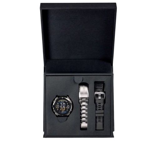 Смарт-часы Garmin Fenix 8, 47 мм, Bluetooth, Amoled Sapphire Titanium Graphite, титановый графитовый — купить в Москве