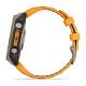 Смарт-часы Garmin Fenix 8, 47 мм, Bluetooth, Amoled Sapphire Titanium Orange, титановый серый с оранжевым — купить в Москве