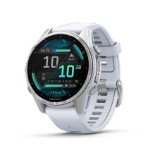 Смарт-часы Garmin Fenix 8, 43 мм, Bluetooth, Amoled Silver, серебристый