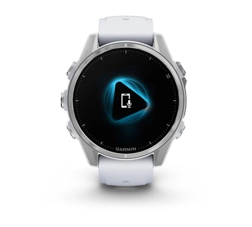Смарт-часы Garmin Fenix 8, 43 мм, Bluetooth, Amoled Silver, серебристый — купить в Москве