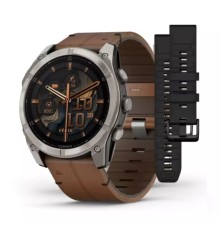 Смарт-часы Garmin Fenix 8, 51 мм, Bluetooth, Amoled Sapphire Titanium Graphite, титановый графитовый