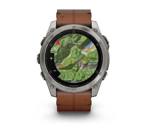 Смарт-часы Garmin Fenix 8, 51 мм, Bluetooth, Amoled Sapphire Titanium Graphite, титановый графитовый — купить в Москве