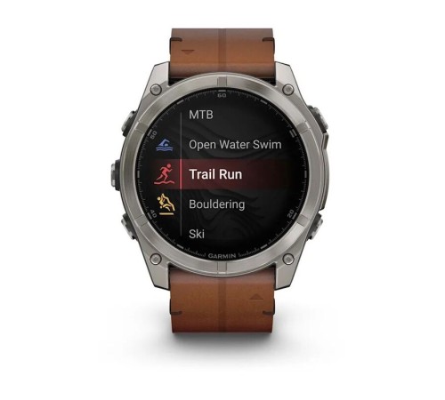 Смарт-часы Garmin Fenix 8, 51 мм, Bluetooth, Amoled Sapphire Titanium Graphite, титановый графитовый — купить в Москве