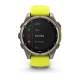 Смарт-часы Garmin Fenix 8, 47 мм, Bluetooth, Solar Sapphire Titanium Yellow, титановый серый с желтым — купить в Москве