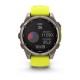 Смарт-часы Garmin Fenix 8, 47 мм, Bluetooth, Solar Sapphire Titanium Yellow, титановый серый с желтым — купить в Москве