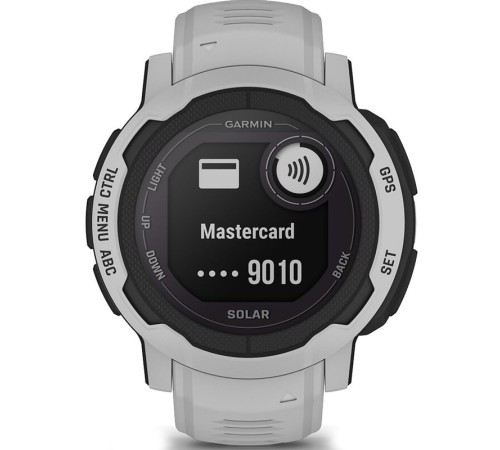 Смарт-часы Garmin Instinct 2S Solar, 45 мм, Bluetooth, Mist Gray, Серый туман — купить в Москве