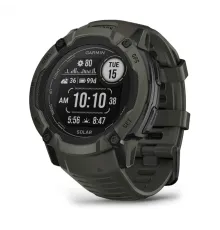 Смарт-часы Garmin Instinct 2X Solar, 50 мм, Bluetooth, Moss, Мох