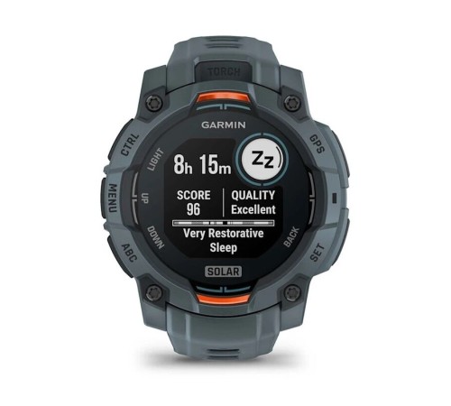Смарт-часы Garmin Instinct 3 Solar, 45 мм, Bluetooth, Twilight, Серый — купить в Москве