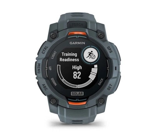 Смарт-часы Garmin Instinct 3 Solar, 45 мм, Bluetooth, Twilight, Серый — купить в Москве