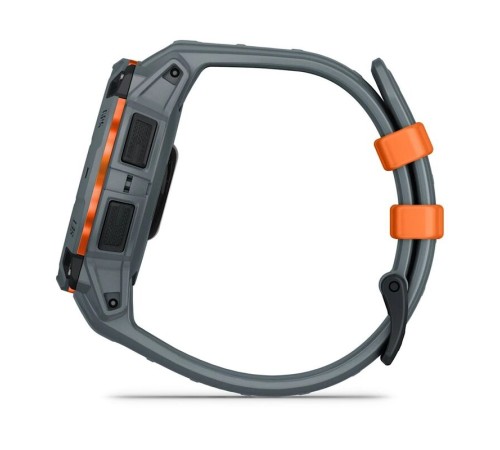 Смарт-часы Garmin Instinct 3 Solar, 45 мм, Bluetooth, Twilight, Серый — купить в Москве