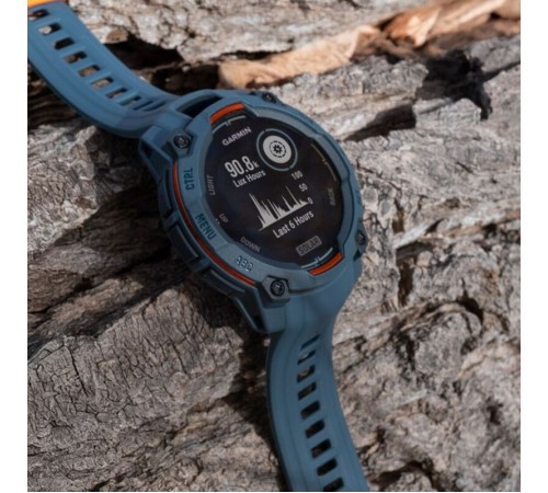 Смарт-часы Garmin Instinct 3 Solar, 45 мм, Bluetooth, Twilight, Серый — купить в Москве