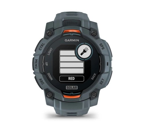 Смарт-часы Garmin Instinct 3 Solar, 45 мм, Bluetooth, Twilight, Серый — купить в Москве