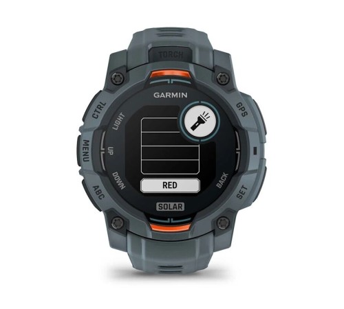 Смарт-часы Garmin Instinct 3 Solar, 45 мм, Bluetooth, Twilight, Серый — купить в Москве
