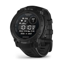 Смарт-часы Garmin Instinct 3 Solar Tactical Edition, 45 мм, Bluetooth, Black with Black Band, Черный