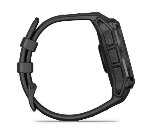 Смарт-часы Garmin Instinct 3 Solar Tactical Edition, 45 мм, Bluetooth, Black with Black Band, Черный — купить в Москве