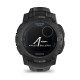 Смарт-часы Garmin Instinct 3 Solar Tactical Edition, 45 мм, Bluetooth, Black with Black Band, Черный — купить в Москве