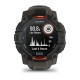 Смарт-часы Garmin Instinct 3 Solar, 50 мм, Bluetooth, Black with Charcoal Band, Черный с угольным ремешком — купить в Москве