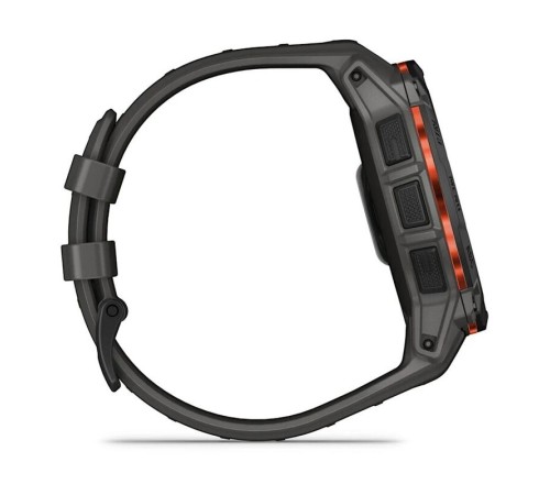 Смарт-часы Garmin Instinct 3 Solar, 50 мм, Bluetooth, Black with Charcoal Band, Черный с угольным ремешком — купить в Москве