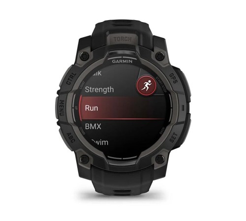 Смарт-часы Garmin Instinct 3, 45 мм, Bluetooth, Amoled Black, Черный — купить в Москве