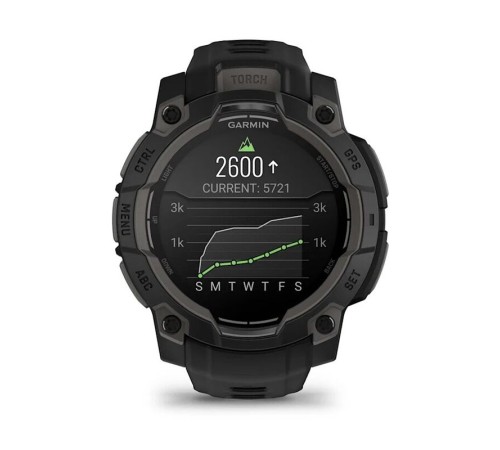 Смарт-часы Garmin Instinct 3, 45 мм, Bluetooth, Amoled Black, Черный — купить в Москве